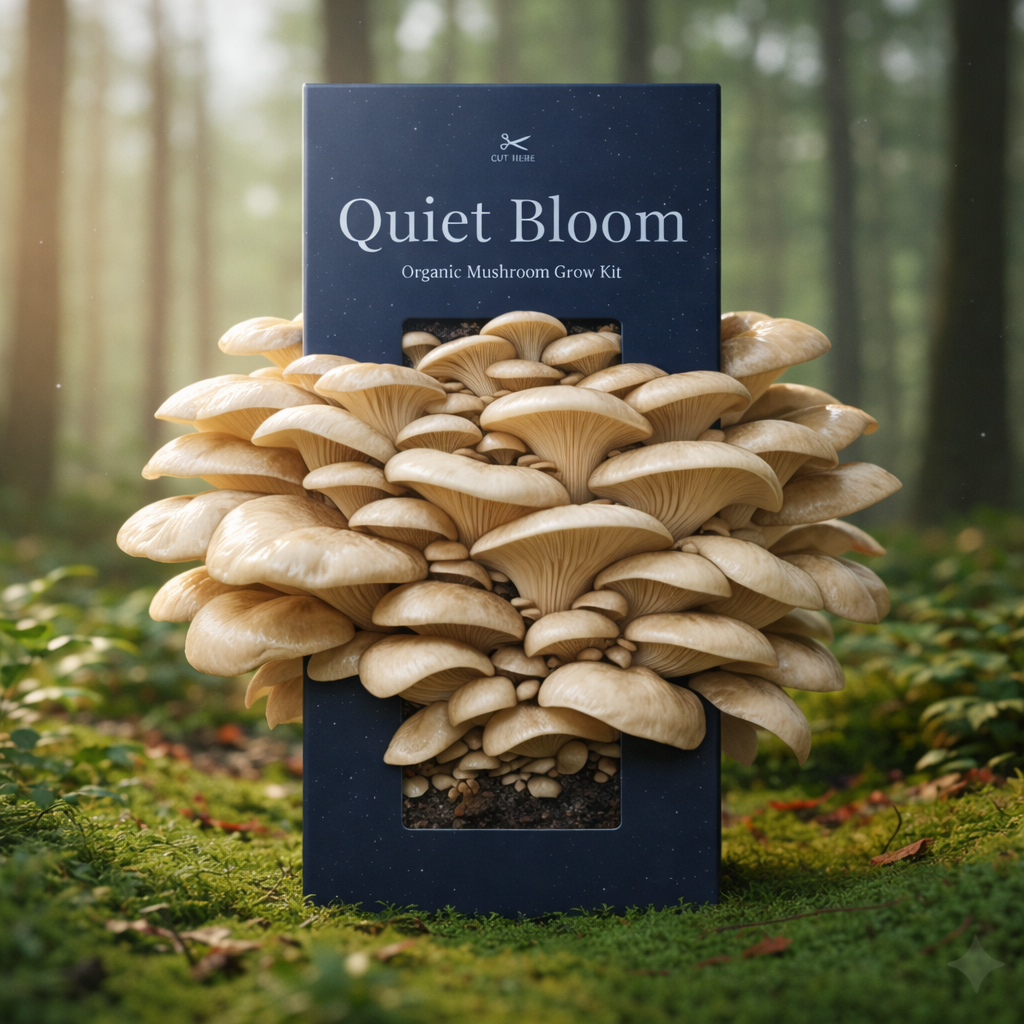 Quiet Bloom Begins. The Birth of the Quiet Bloom Mushroom Kit